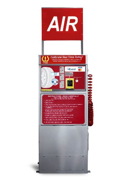 gas station   store air machine solutions excel tire gauge