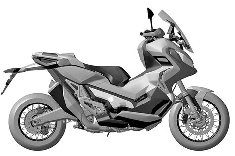 leaked  honda city adventure concept motorcycle patent