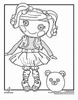 Lalaloopsy Coloring Doll Pages Mittens Stuff Fluff Print Dolls Printable Cartoon Colouring Wise Men Para Clipart Book Kids Library Halloween sketch template