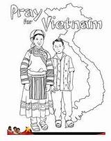 Coloring Pages Vietnam Hmong Christians Restriction Persecution Face sketch template