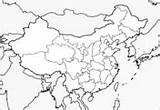 China Map Coloring Pages Supercoloring Printable Categories sketch template