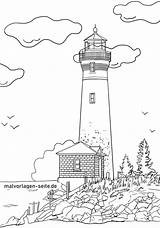 Leuchtturm Malvorlage Ausmalbild Nordsee Kostenlose Turm Kindergaudi Siehst Linken Vorschaubild Ausdruck sketch template