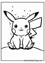 Pikachu Pickachu Iheartcraftythings Bolt Circles Cheeks Electricity Shaped sketch template