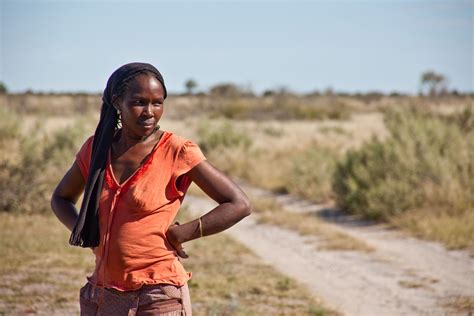 a local african women at the village of gweta botswana african women