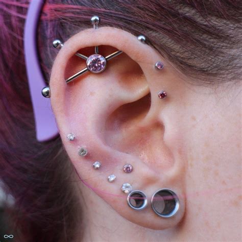 Industrial Piercing Earings Piercings Piercings Cute Ear Piercings