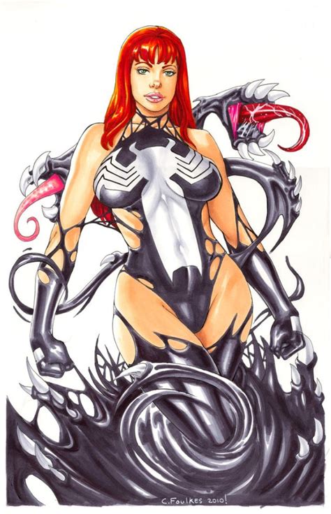 Mary Jane Watson Bride Of Venom She Venom Hentai Pics