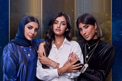three arab celebrities are featured in the messika ramadan campaign
