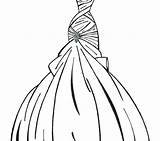Coloring Pages Dresses Dress Pretty Prom Barbie Wedding Dressed Getting Getcolorings Color Getdrawings Colorings sketch template