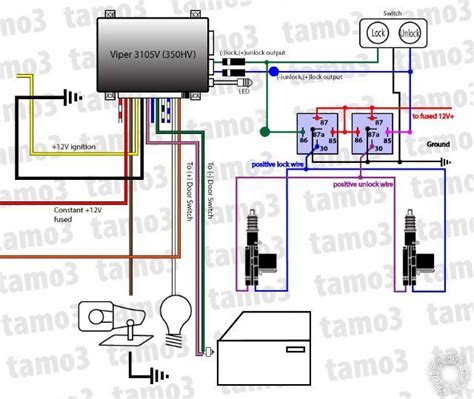 viper alarm  wiring diagram