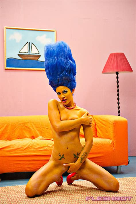 read marge simpson cosplay the simpsons hentai online porn manga and doujinshi