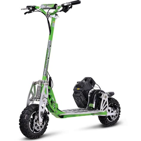 mototecuberscoot   speed gas scooter green