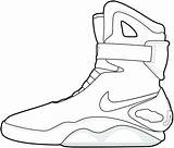 Lebron Coloring Shoes Pages Getdrawings Drawing sketch template