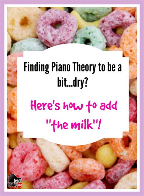 if you find piano theory dry just add milk piano recital piano lessons piano