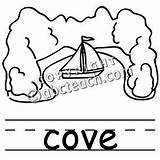 Cove Clipart Clip Designlooter Clipground sketch template