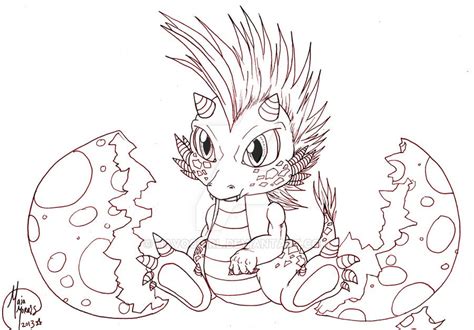 cute baby dragon coloring pages  kids thekidsworksheet
