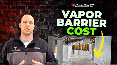 vapor barrier cost youtube