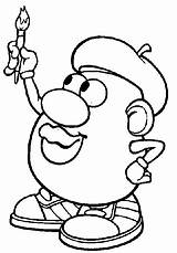 Potato Head Mr Coloring Pages Drawing Cliparts Allkidsnetwork Amiyumi Toy Clip Story Mrs Comments Getdrawings Coloringpagesabc sketch template