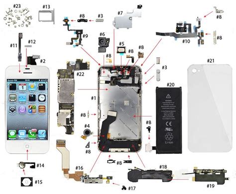 pin  iphone parts  sale icell spare parts