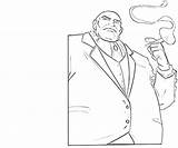 Kingpin Coloring Pages Fisk Ability Wilson Another Marvel sketch template