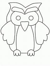 Owl Coloring Pages Printable Cute Owls Color Clipart Outline Library Hibou Kids Imprimer Template Cliparts Boyama Baykuş Cartoon Patterns Templates sketch template
