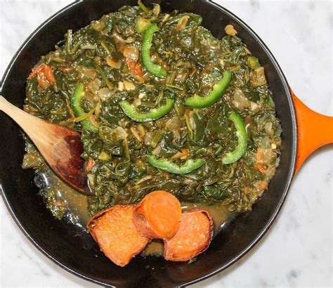 Callaloo Jamaican Greens Recipes Sur Le Plat Recipe Greens