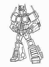 Bumblebee Transformers Optimus Bots Rescue Coloringhome sketch template