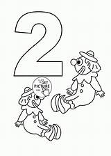 Counting Wuppsy Coloriage sketch template