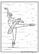 Ballet sketch template