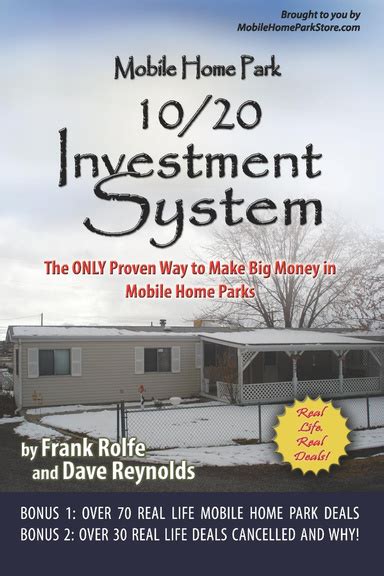 mobile home park  investment system