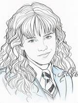 Hermione Potter Harry Coloring Pages Drawings Deviantart Granger Moore Jerome Para Portrait Do Sketch Imprimer Coloriage Et Colors Ak0 Cache sketch template