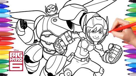 big hero  coloring pages activity sheets  printables vrogue