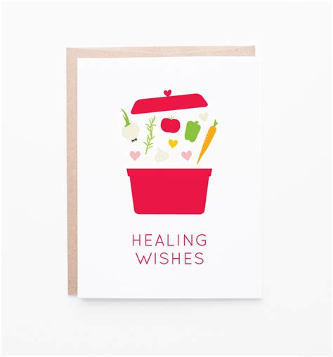 healing wishes greeting card graphic anthology