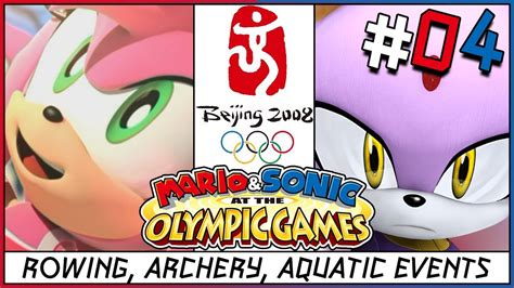 Mario And Sonic At The 2008 Olympic Games Rowing Archery