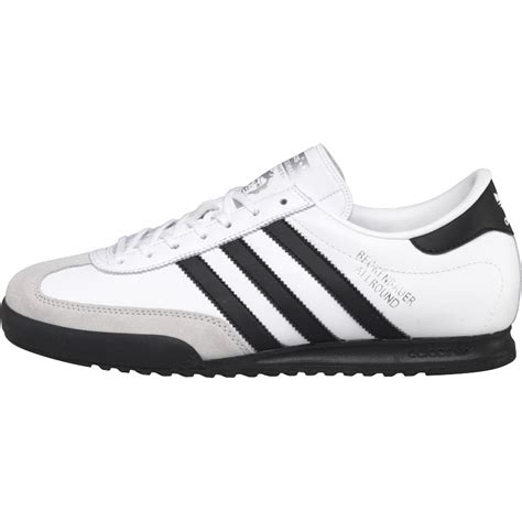 buy adidas originals mens beckenbauer   trainers whiteblack