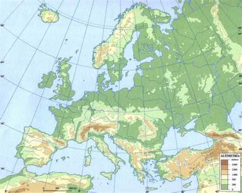 juegos de geografía juego de mapa físico de europa 3º