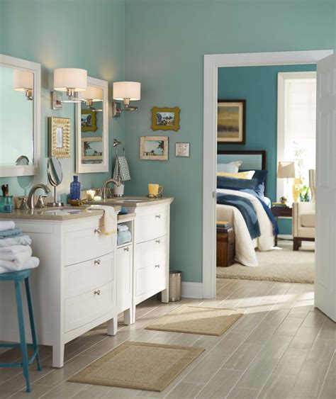 bedroom bathroom color combinations  home design ideas
