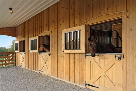 cool features   horses stall door quarry view construction