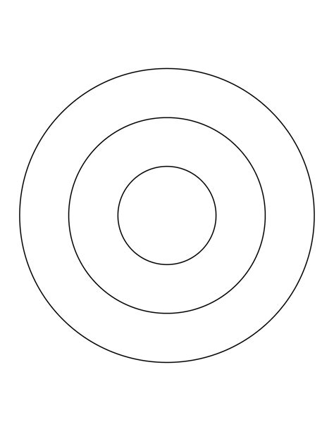 concentric circles clipart