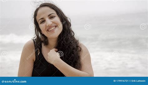 turkish girl at the beach on a beautiful summer day stock image image