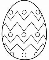 Egg Zapisano Sweetclipart Wielkanoc sketch template