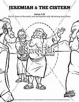 Jeremiah Prophet Cistern Lesson sketch template