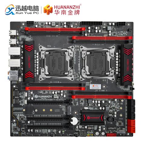 Huananzhi X99 T8d Motherboard Intel Dual Cpu X99 Lga 2011 3 E5 V3 Ddr3