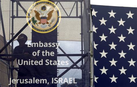 the united states officially opens its embassy to israel