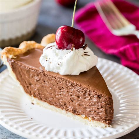 french silk pie householdcookingcom