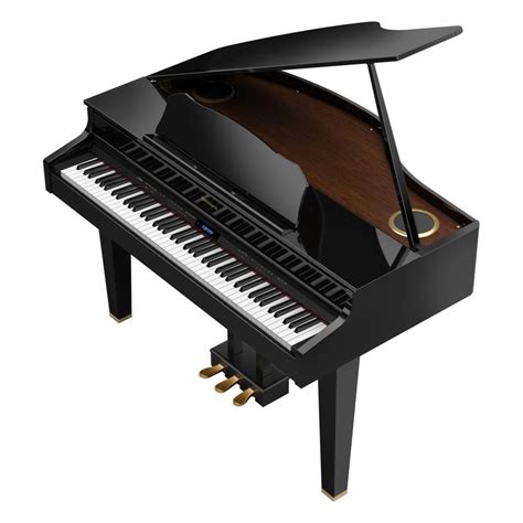 roland gp digital grand piano polished ebony  gearmusiccom