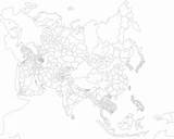 Continent sketch template