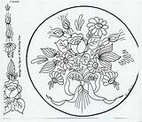 Riscos Bordar Bauernmalerei Patterns Embroidery Pintura Zilahferreira sketch template