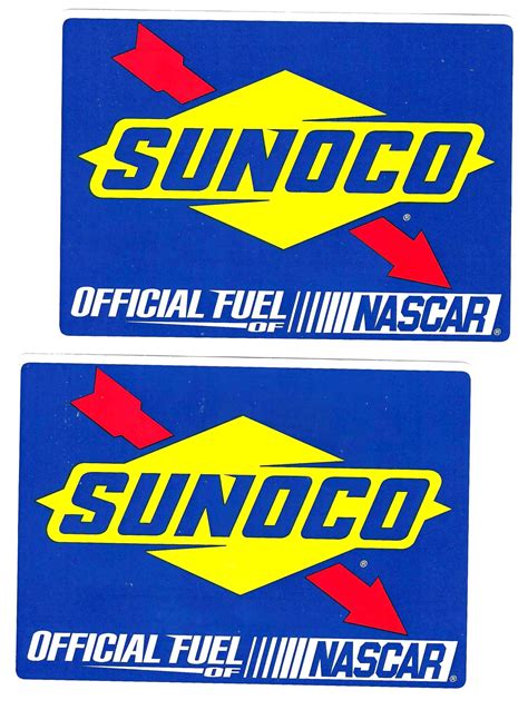 sunoco stock car racing decals stickers crashdaddy racing decalscrashdaddy racing decals