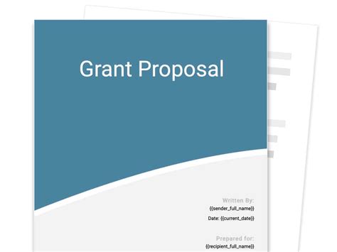 funding proposal template  template proposable