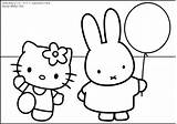 Miffy Clipartbest Pintar sketch template